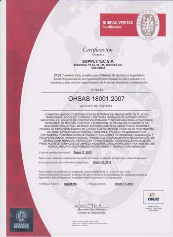 RECERTIFICACION ISO 2013