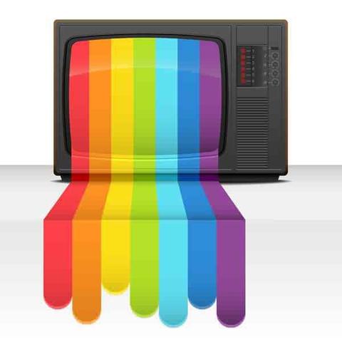 TELEVISION A COLOR