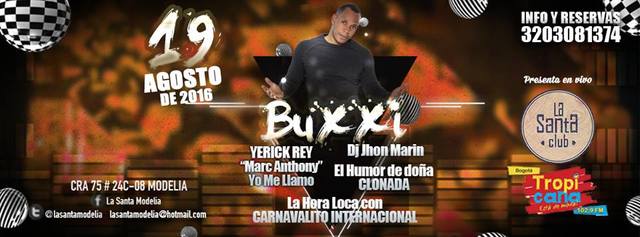 Artista invitado Buxxi