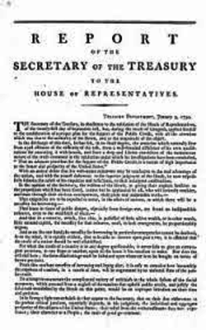 Hamilton's First Report