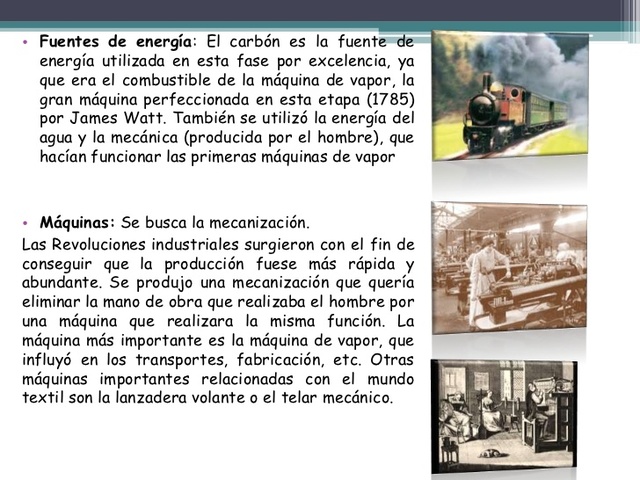 inventos durante la revolución