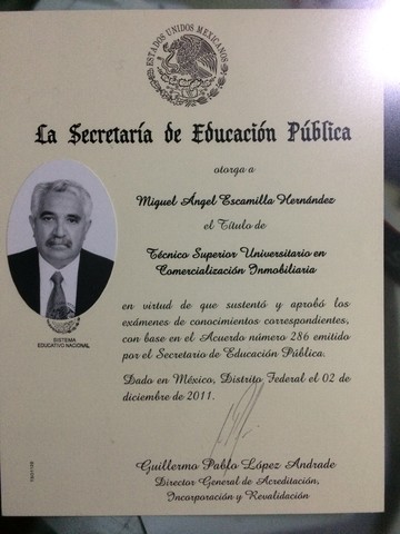 Me dedico a los bienes raices