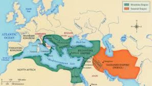 Early Islamic military campaigns into Byzantine territory