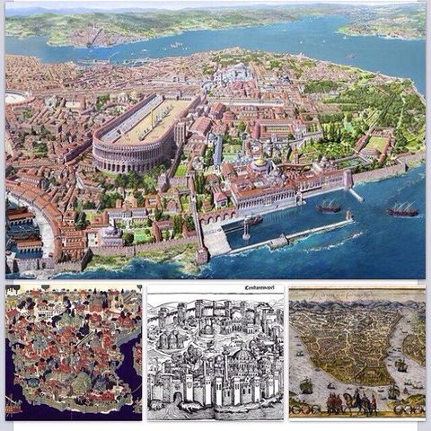 Emperor Constantine 1 Founded The Byzantine Capital