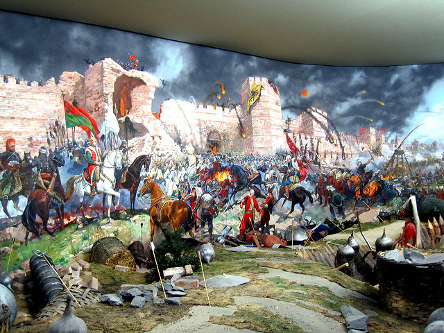 Fall of Constantinople to the ottoman turks