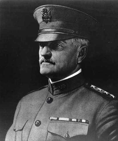 General Jack Pershing Leads the American Expeditionary Force in the First Major Offensive in Europe