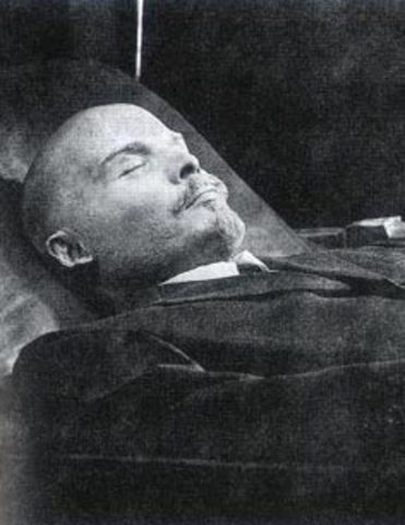 Lenin Dies