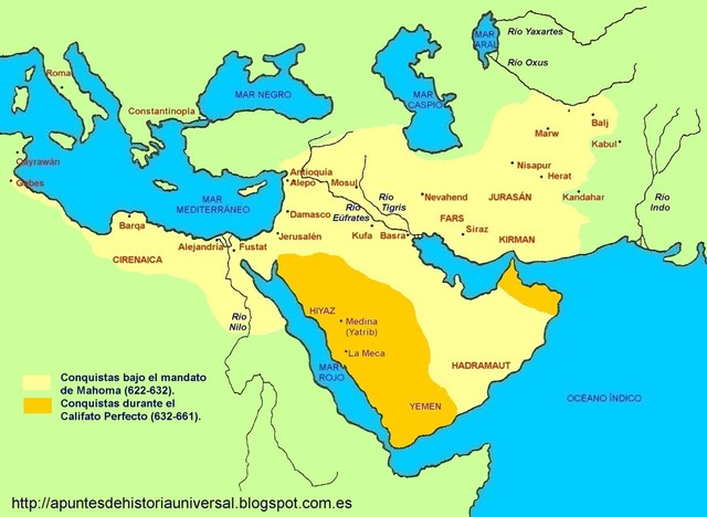 Siglo VII: Año 632.