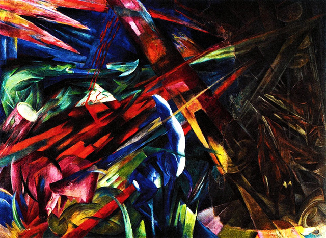 Dyrenes skæbne, Franz Marc