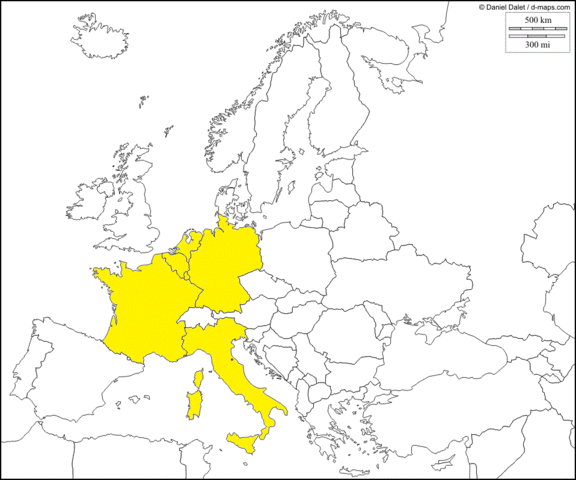 La Europa de los Seis   (1958)