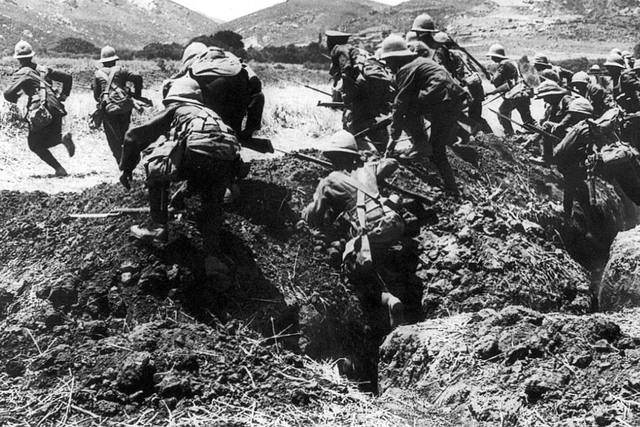 1. Verdenskrig begynder