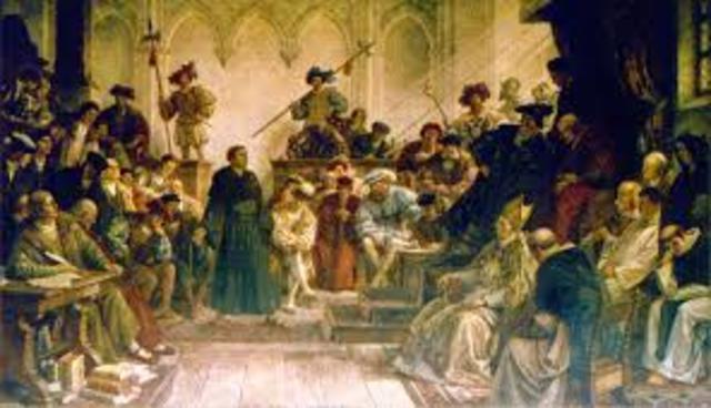 Diet of worms (Reformation)(Germany)