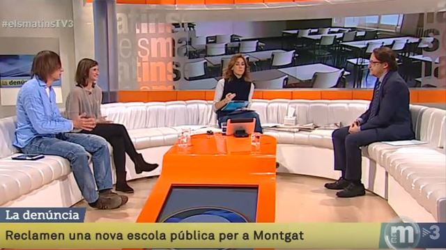 Reclamem una escola nova als Matins de TV3
