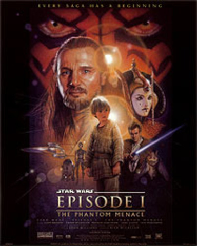 Episode I: The Phantom Menace released in theatres