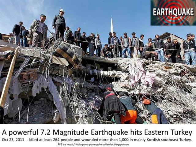 A 7.2 Magnitude Earthquake Hits Turke