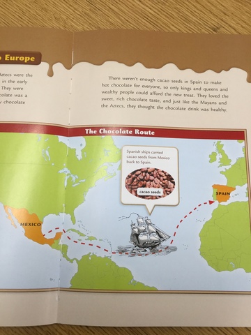 Chocolate travels to Europe