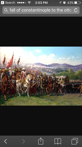 fall of constantinople to the ottoman turks