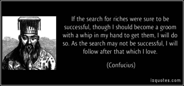 The Search for Riches