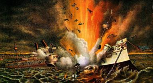 Explosion of the USS Maine