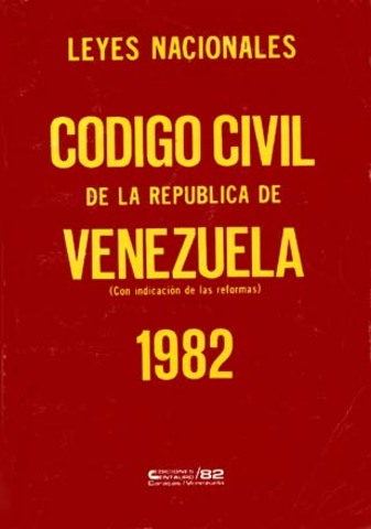 CÓDIGO CIVIL EN VENEZUELA