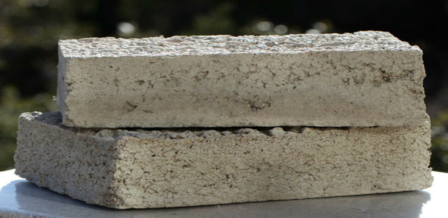 Hormigón ecológico a partir de ceniza