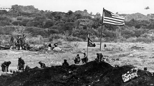 La guerra de independencia de Estados Unidos