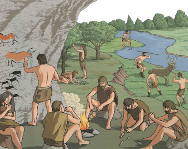 Los Nómadas (Paleolítico)