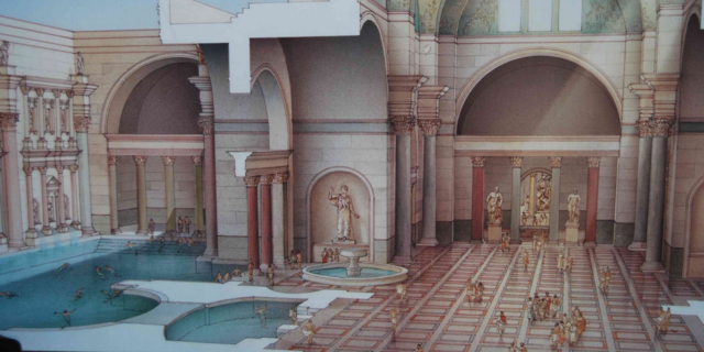 Baños termales en Roma