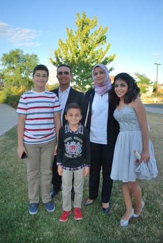 My sister's graduation