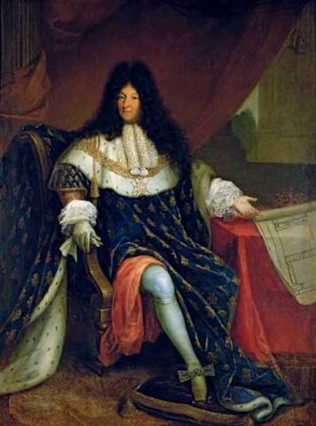 Louis XIV begins to control absolutist rule in France
