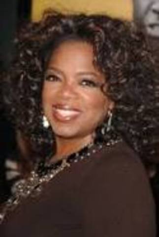 Oprah Winfrey becomes famous.