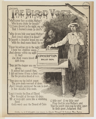 Australians vote against conscription