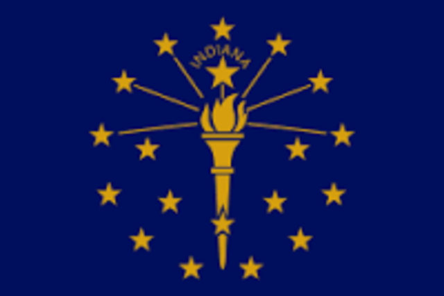 Indiana becomes a state
