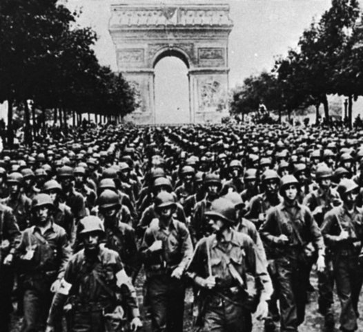 De allierte inn i Tyskland + Berlin omringes