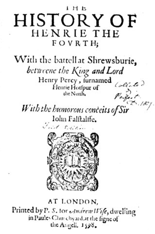 'King Henry IV, Part I' (age 32)