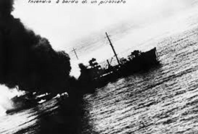 America sank first Japanese Merchant Ship