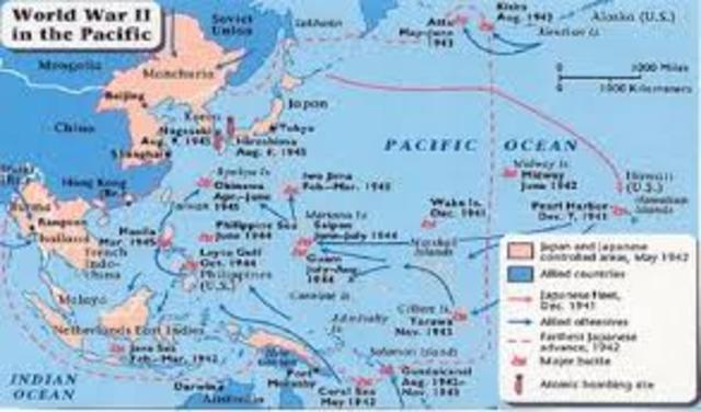 US stops the Japanese in the Solomon Islands