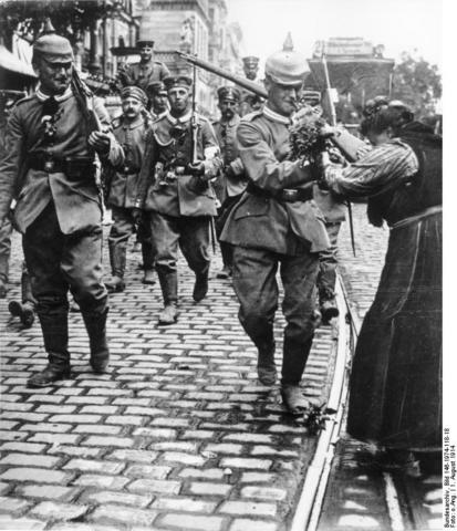 germans were excided for world war 1