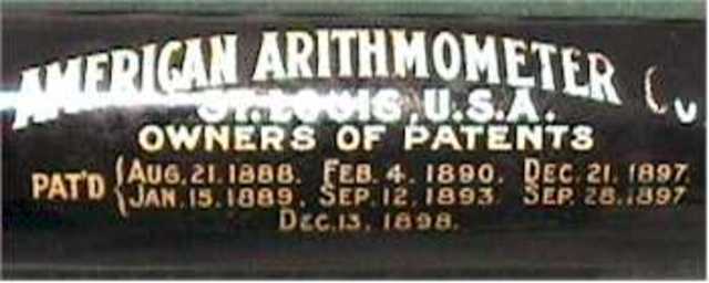 AMERICAN ARITHMOMETER