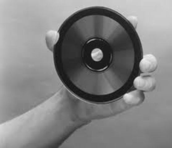 Primer CD lanzando por Sony y Philips