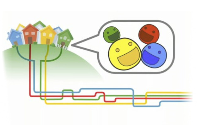 Primera vez Fibras Ópticas para Conversaciones Telefónicas
