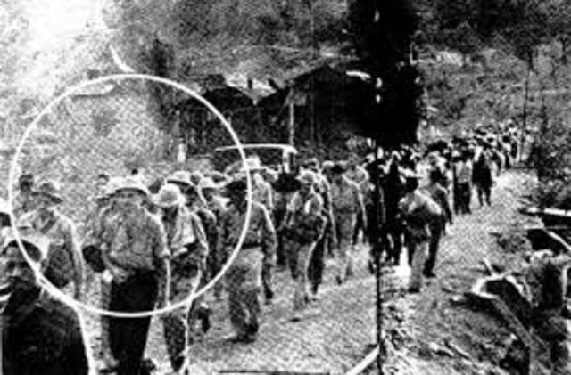 Philippines fall to Japanese – Bataan Death March