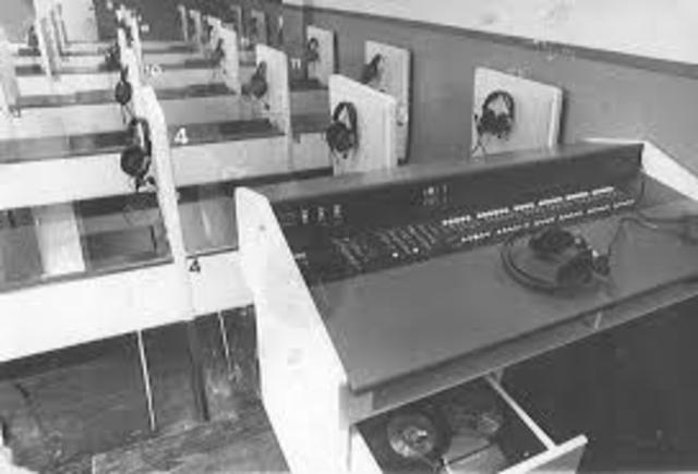 Laboratorios de Idiomas en los 60´s