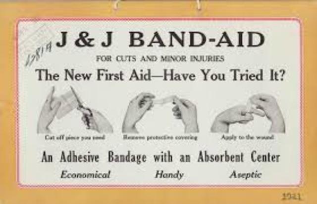 Earle Dickson Invents the Band Aid