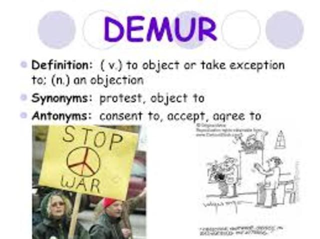 Demur