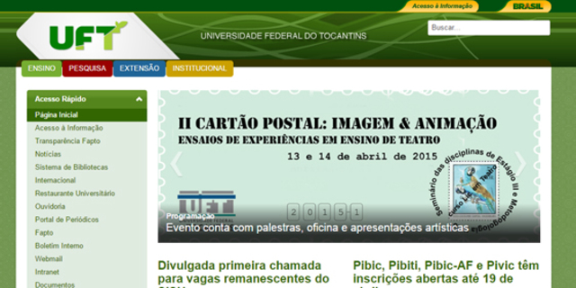 Primeiras Mudanças no Portal