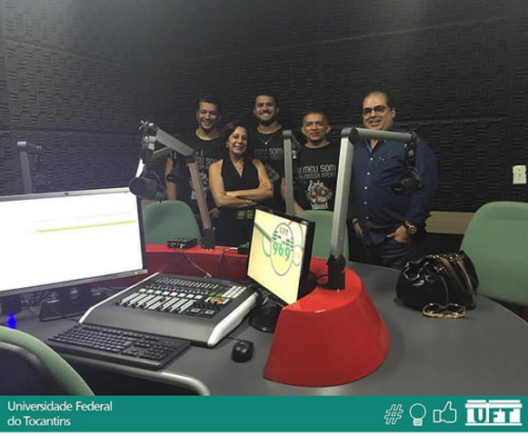 Inauguração da rádio