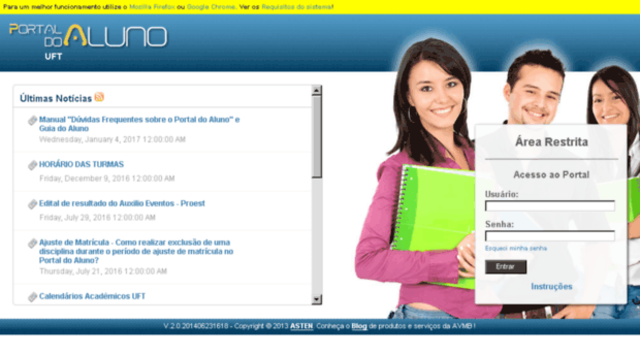 Novo Portal do Aluno