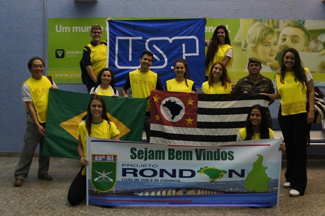 Chegada dos Rondonistas