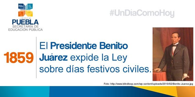 Ley de días festivos.